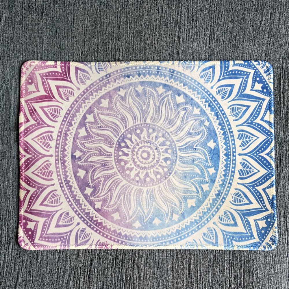 Purple & Blue Mandala Mouse Pad (NWOT)